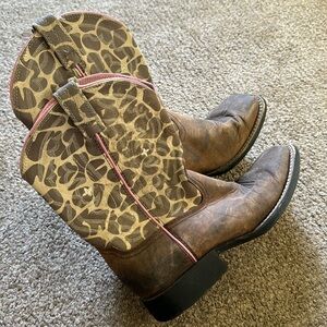 Ariat square toe boots